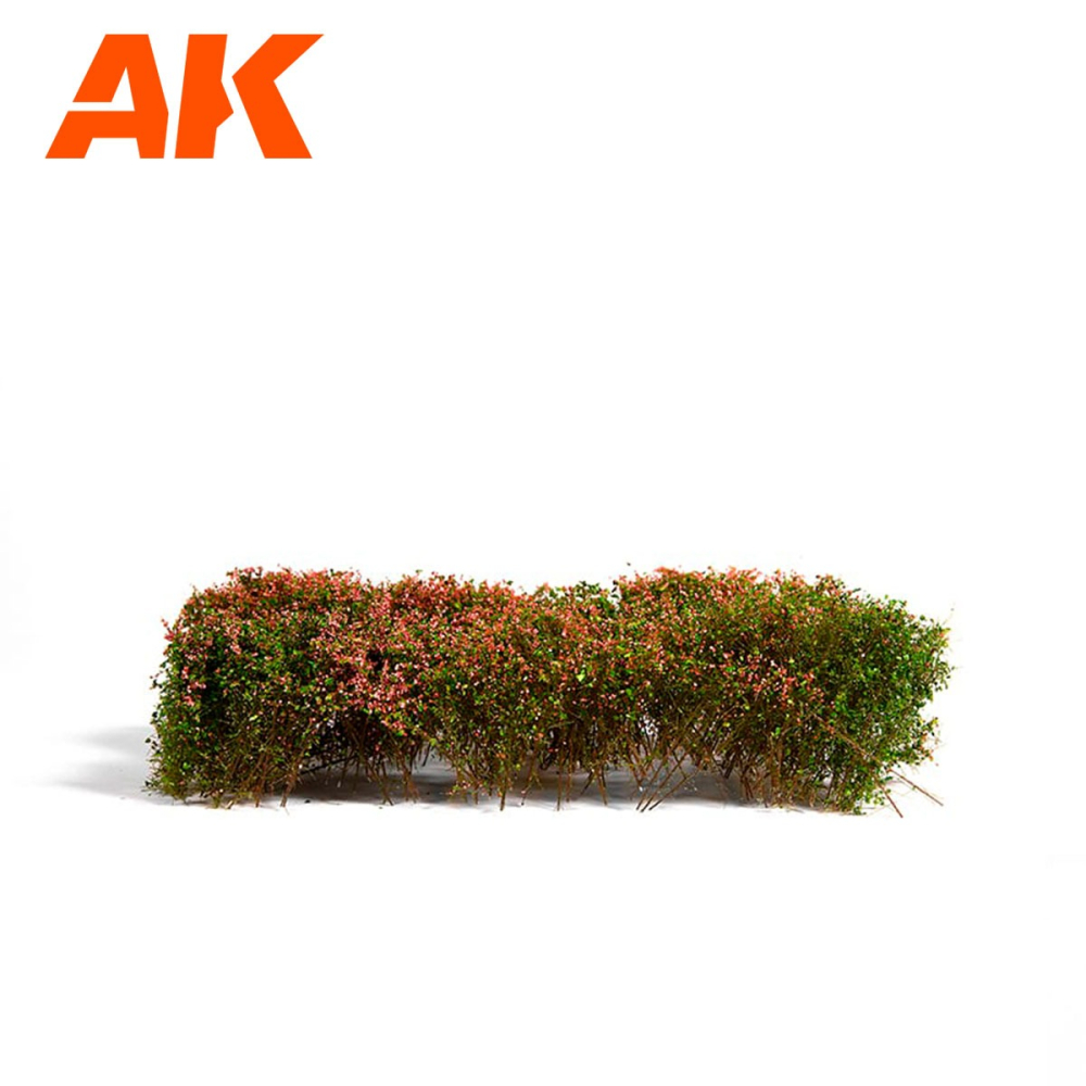 AK interactive 盛開的粉紅色灌木叢 1:35 / 75mm / 90mm 場景材料 AK8173-細節圖2