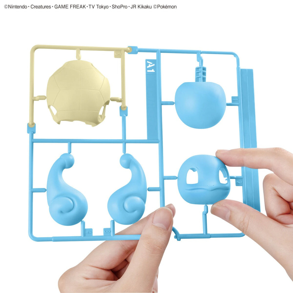 BANDAI 萬代 寶可夢 PLAMO 收藏集 快組版 17 傑尼龜 初代御三家-細節圖2