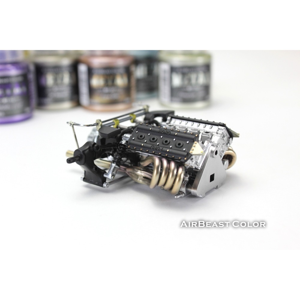 AirBeast Color 水性壓克力系顏料 METAL 金屬色MT14~30 共17色 25ml 噴塗筆塗皆適用-細節圖5