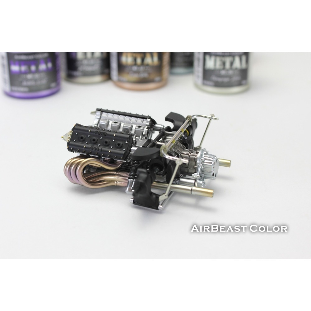 AirBeast Color 水性壓克力系顏料 METAL 金屬色MT14~30 共17色 25ml 噴塗筆塗皆適用-細節圖6