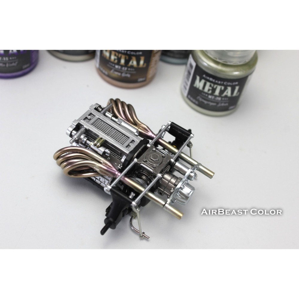 AirBeast Color 水性壓克力系顏料 METAL 金屬色MT14~30 共17色 25ml 噴塗筆塗皆適用-細節圖4