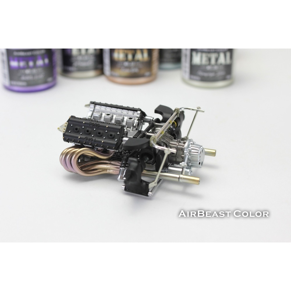 AirBeast Color 水性壓克力系顏料 METAL 金屬色MT14~30 共17色 25ml 噴塗筆塗皆適用-細節圖6