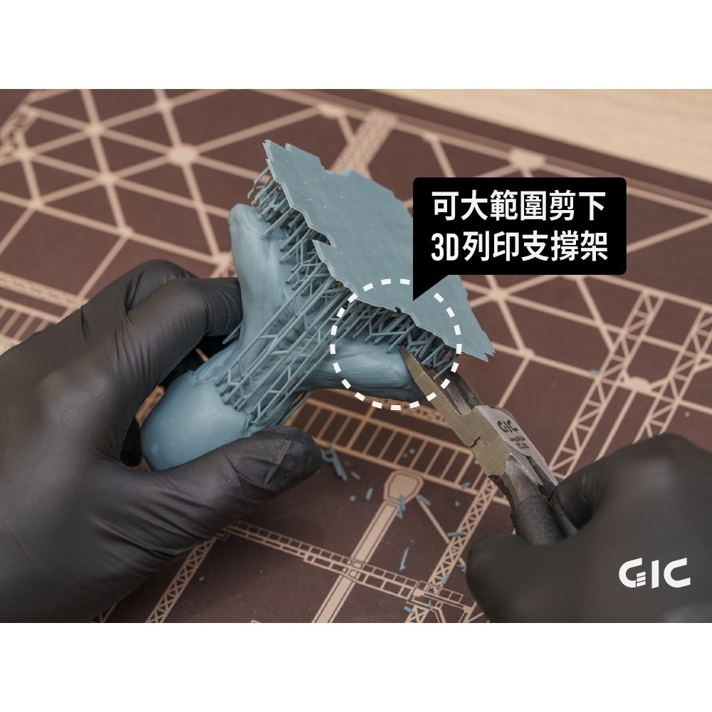 GiC TC-35 超長刃斜口鉗 超長刃28mm 3D列印件 透明件最適用-細節圖5