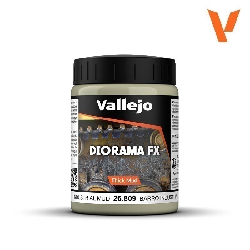 特價 Vallejo 佈景特效 場景膏 各類厚泥、地 賣場 200ml-細節圖2