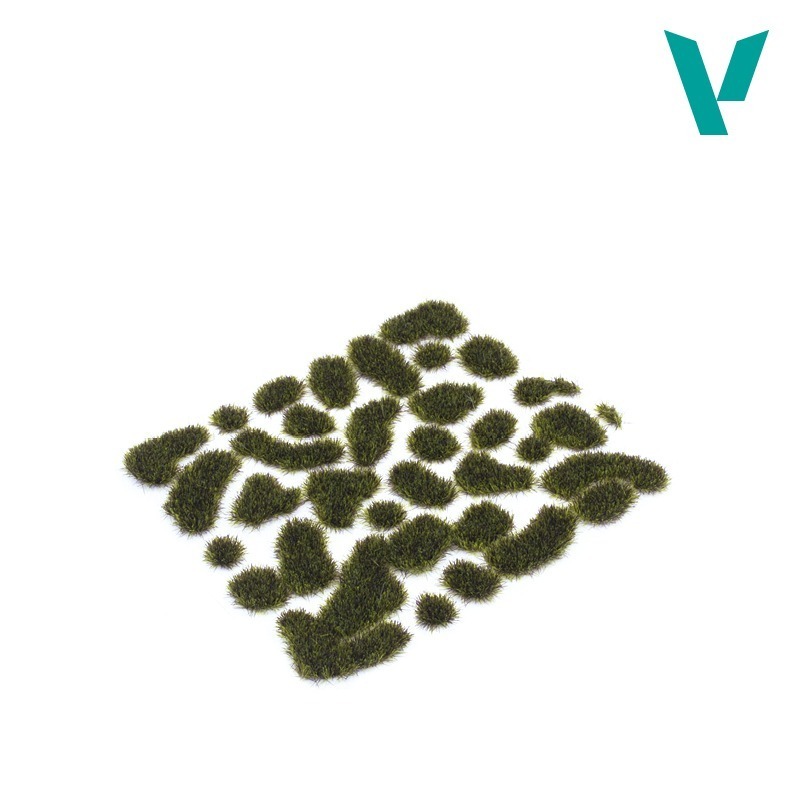 Vallejo 地形佈景 草簇 2mm 小型草賣場 模型裝飾用草-規格圖3