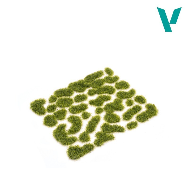 Vallejo 地形佈景 草簇 2mm 小型草賣場 模型裝飾用草-規格圖3