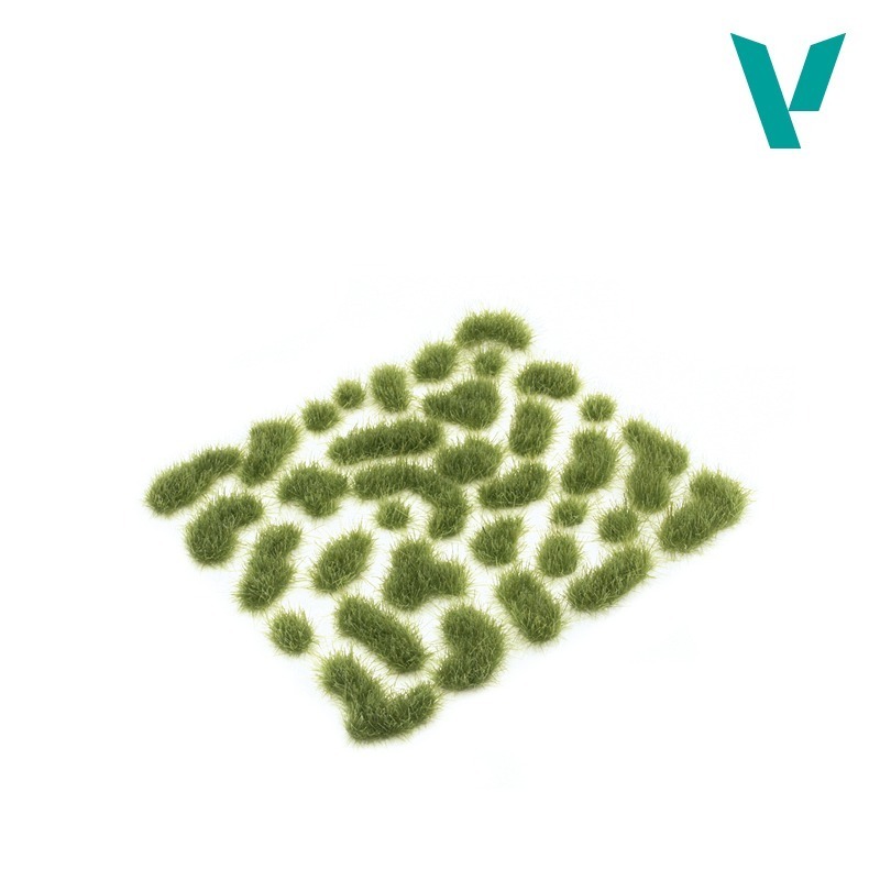 Vallejo 地形佈景 草簇 4mm 中型草賣場 模型裝飾用草-規格圖3