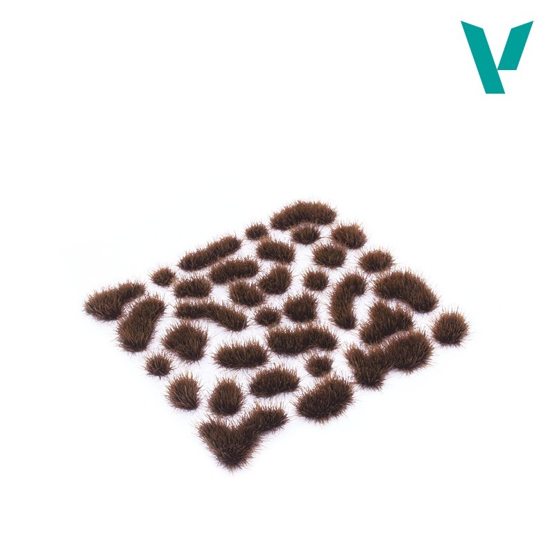 Vallejo 地形佈景 草簇 4mm 中型草賣場 模型裝飾用草-規格圖3