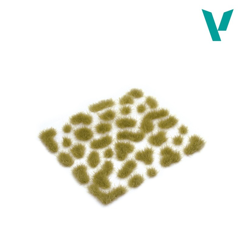 Vallejo 地形佈景 草簇 5mm 小型草賣場 模型裝飾用草-規格圖3