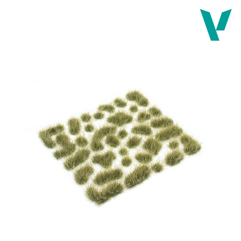 Vallejo 地形佈景 草簇 5mm 小型草賣場 模型裝飾用草-規格圖3