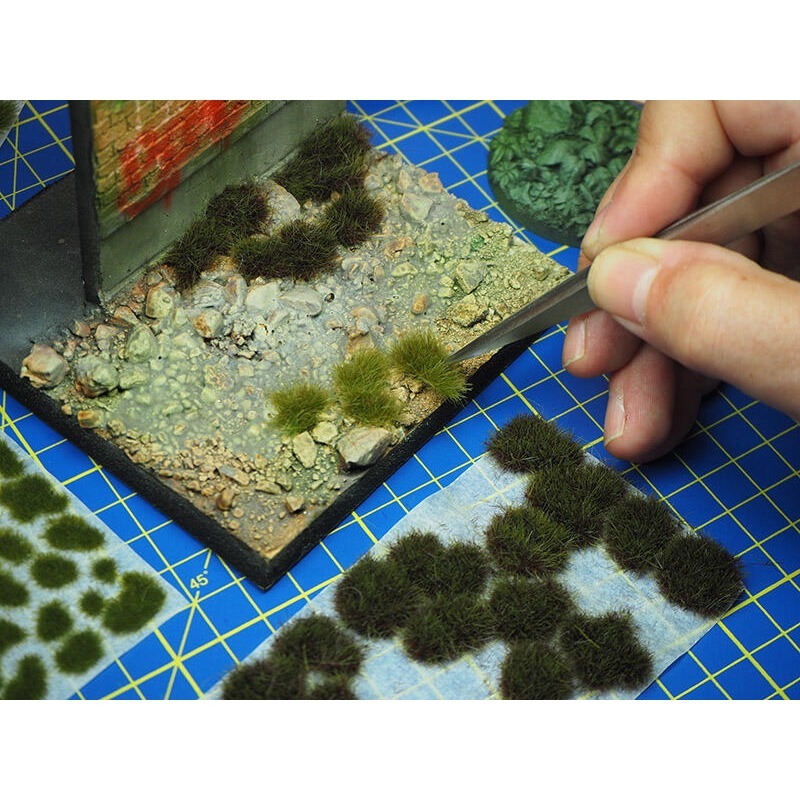 Vallejo 地形佈景 草簇 6mm 大型草賣場 模型裝飾用草-細節圖3