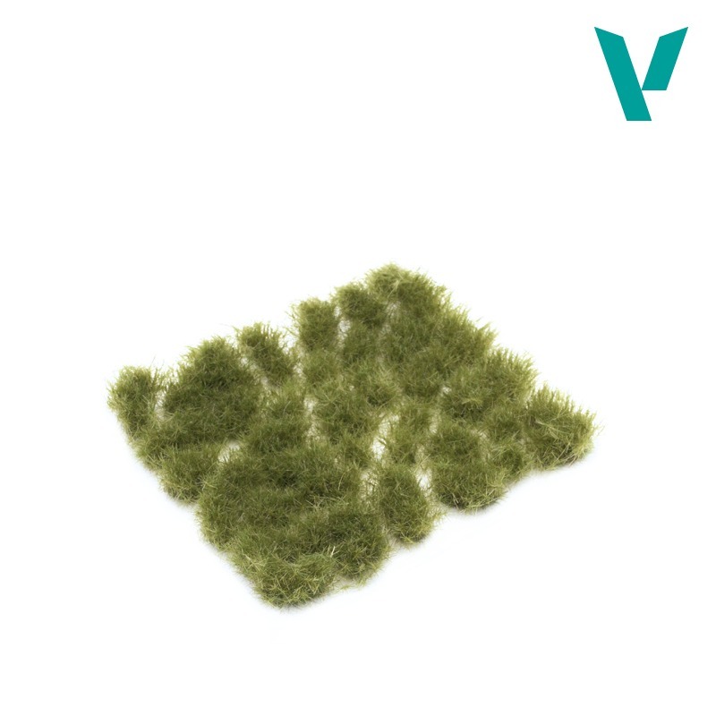 Vallejo 地形佈景 草簇 6mm 大型草賣場 模型裝飾用草-規格圖3