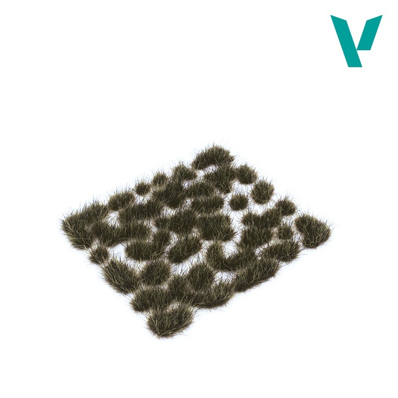 Vallejo 地形佈景 草簇 6mm 大型草賣場 模型裝飾用草-規格圖3