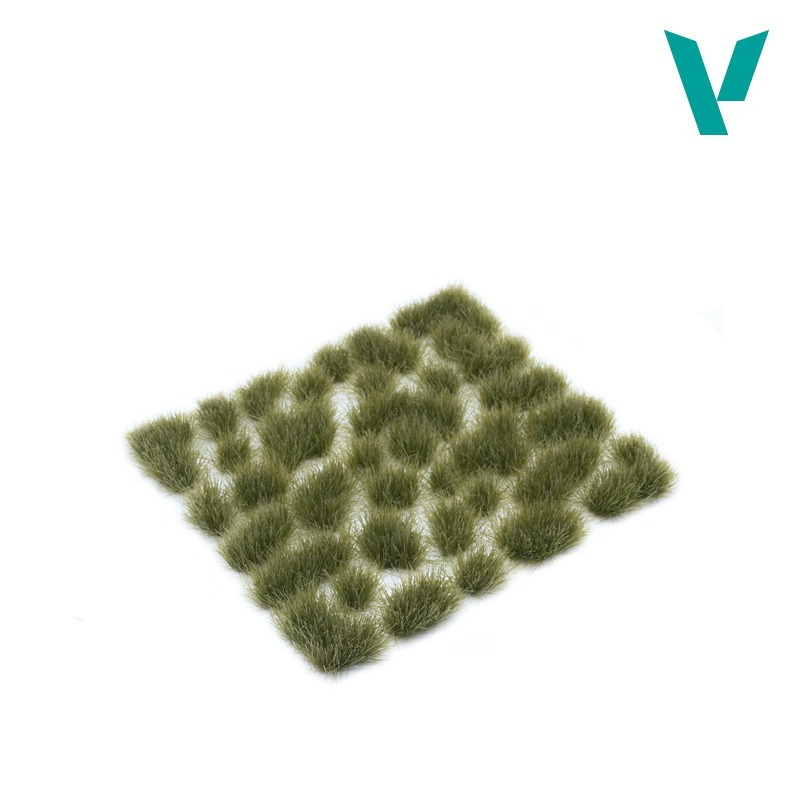 Vallejo 地形佈景 草簇 6mm 大型草賣場 模型裝飾用草-規格圖3