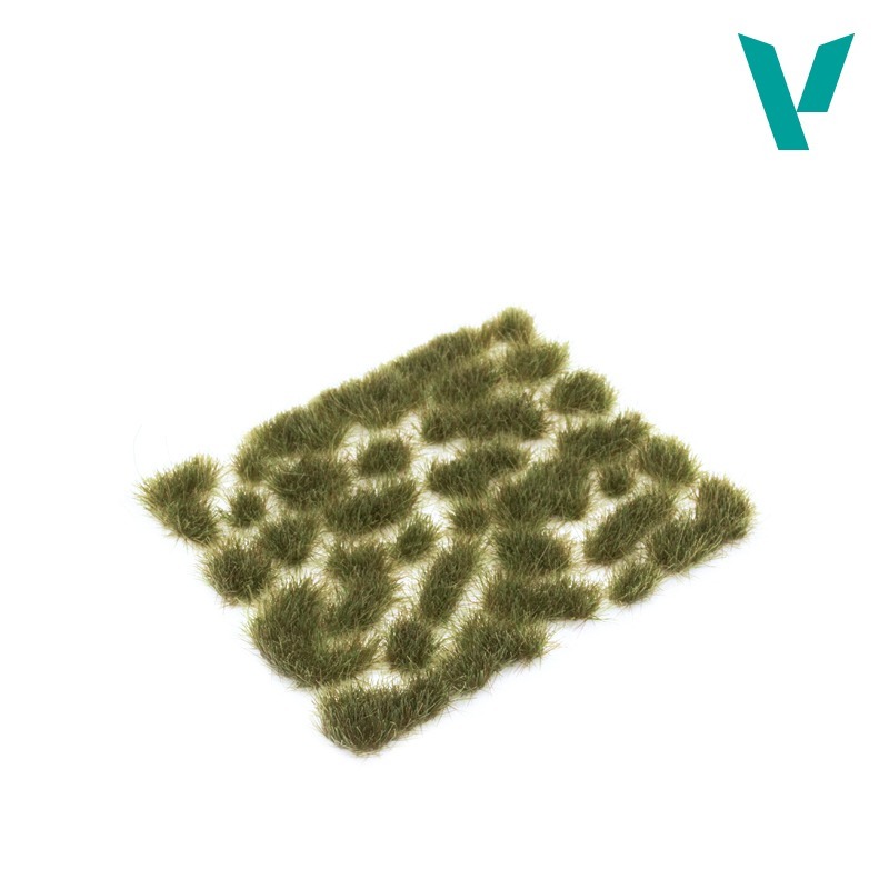 Vallejo 地形佈景 草簇 6mm 大型草賣場 模型裝飾用草-規格圖3
