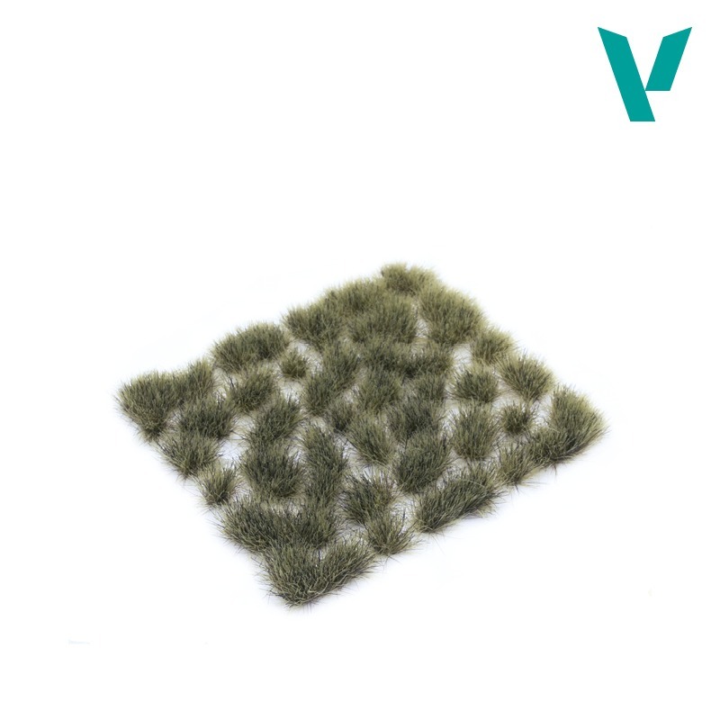 Vallejo 地形佈景 草簇 6mm 大型草賣場 模型裝飾用草-規格圖3