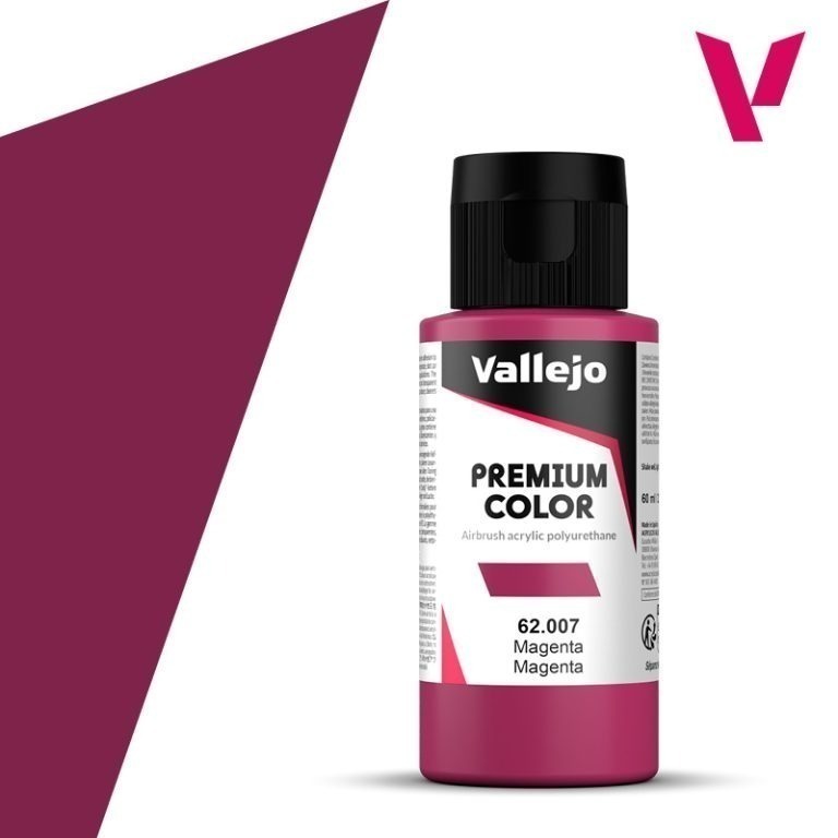 特價 Vallejo 水性顏料 Premium 高階色彩 基本色 60ml-規格圖1