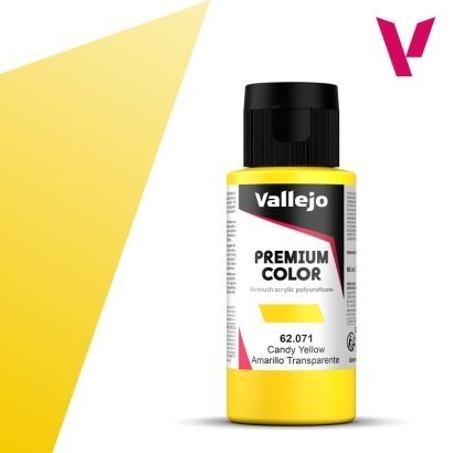 特價 Vallejo 水性顏料 Premium 高階色彩 透明色 60ml-規格圖1