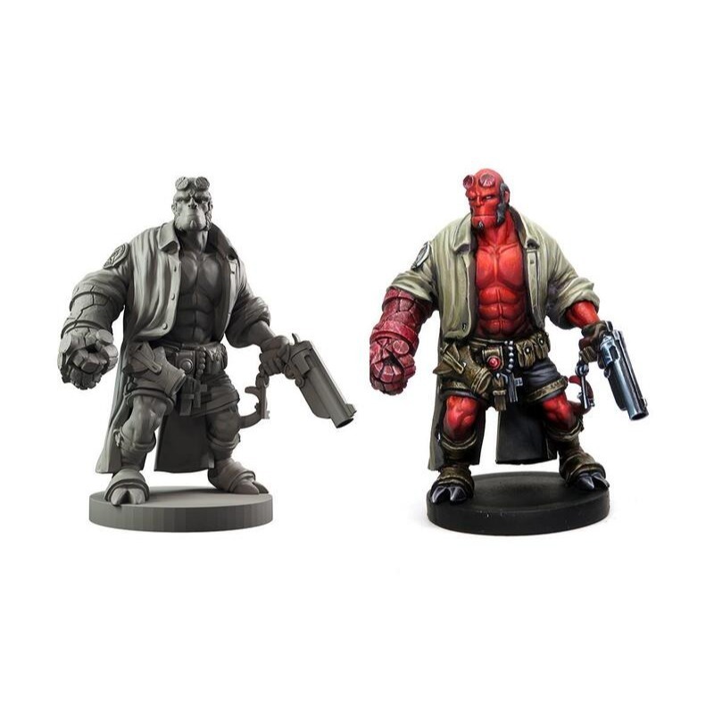 特價 Vallejo 地獄怪客塗色套組 HELLBOY paint set 70187 全新未拆-細節圖3