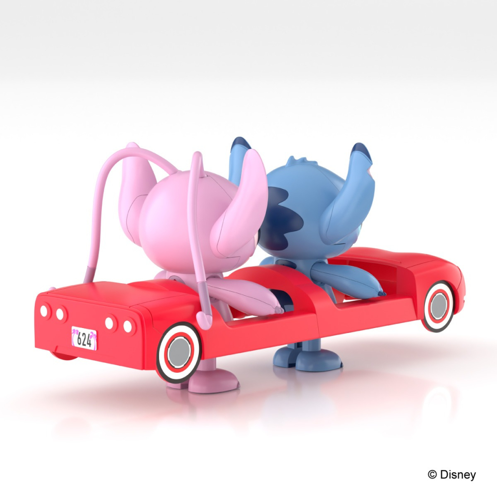 AOSHIMA 青島 樂PLA Tokotoko DP-18 迪士尼 史迪奇&天使 星際寶貝 套組-細節圖3