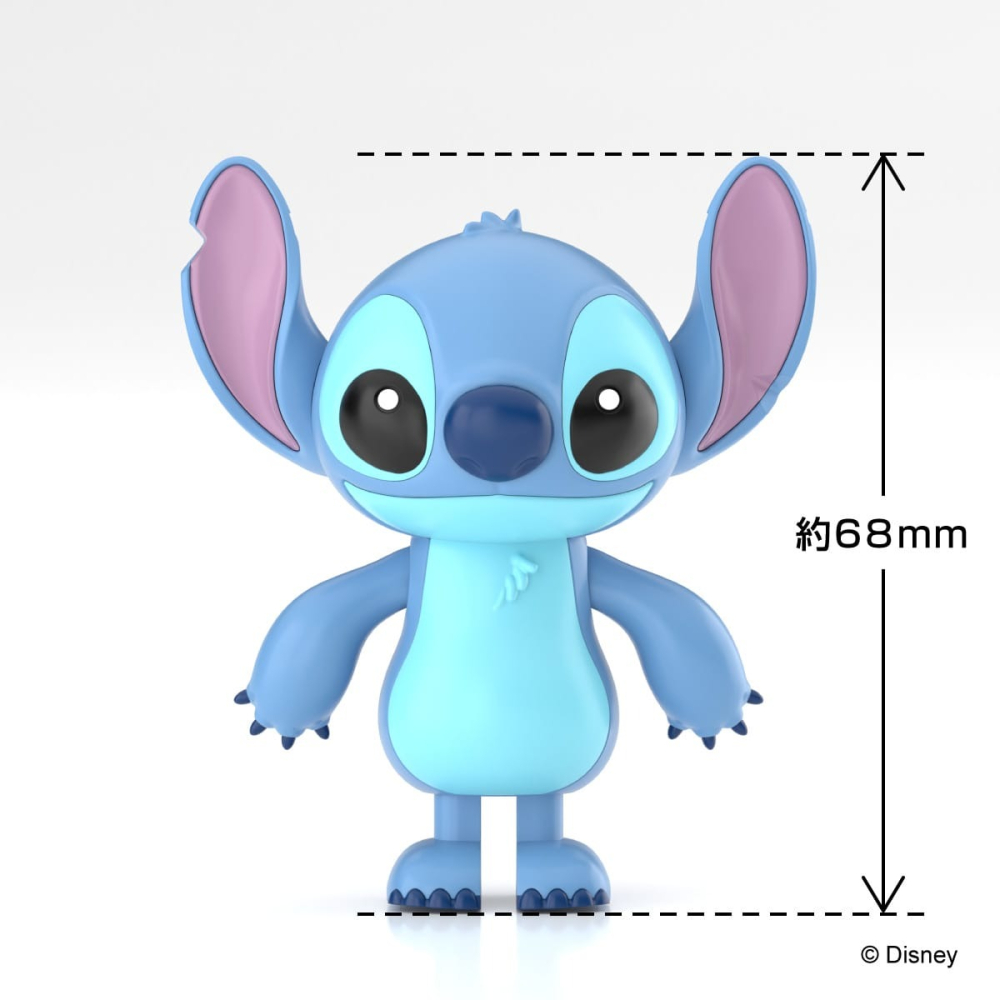 AOSHIMA 青島 樂PLA Tokotoko DP-18 迪士尼 史迪奇&天使 星際寶貝 套組-細節圖6