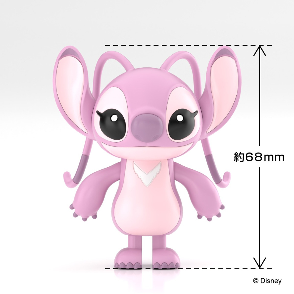 AOSHIMA 青島 樂PLA Tokotoko DP-18 迪士尼 史迪奇&天使 星際寶貝 套組-細節圖7