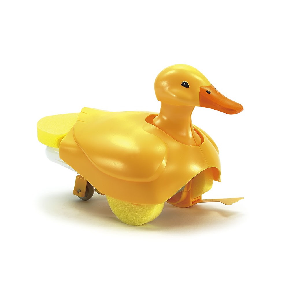 TAMIYA 田宮 工作樂 行走和游泳的黃色鴨子 科學玩具 附水中馬達 69946-細節圖2