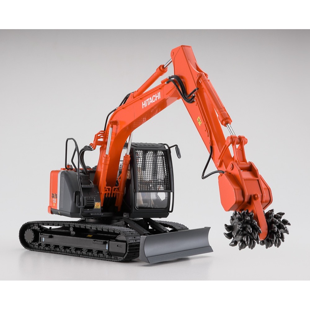 HASEGAWA 長谷川 1/35 日立建機 液壓挖掘機 ZAXIS 135US 切削機式樣 66111-細節圖2