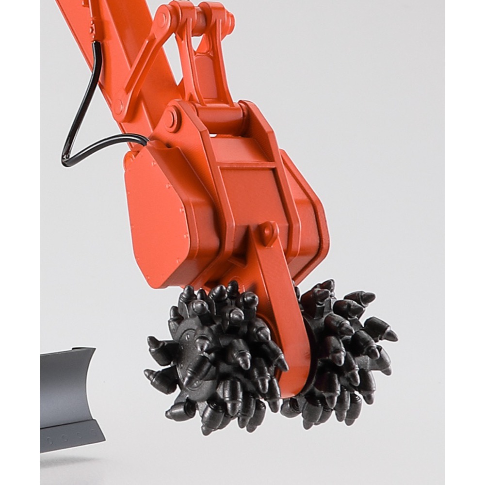 HASEGAWA 長谷川 1/35 日立建機 液壓挖掘機 ZAXIS 135US 切削機式樣 66111-細節圖4