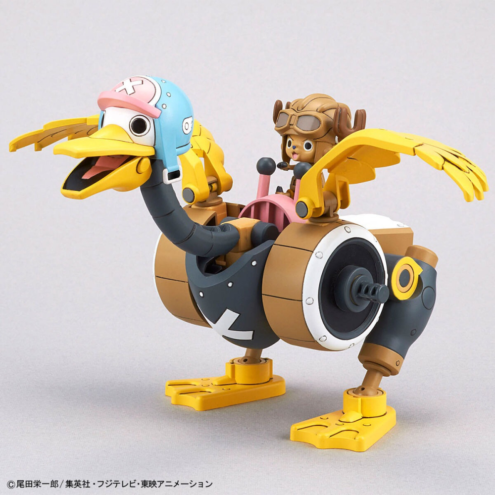 BANDAI 萬代 ONE PIECE 航海王 喬巴機器人1號＆2號 喬巴坦克＆喬巴飛翼機 組裝模型-細節圖4