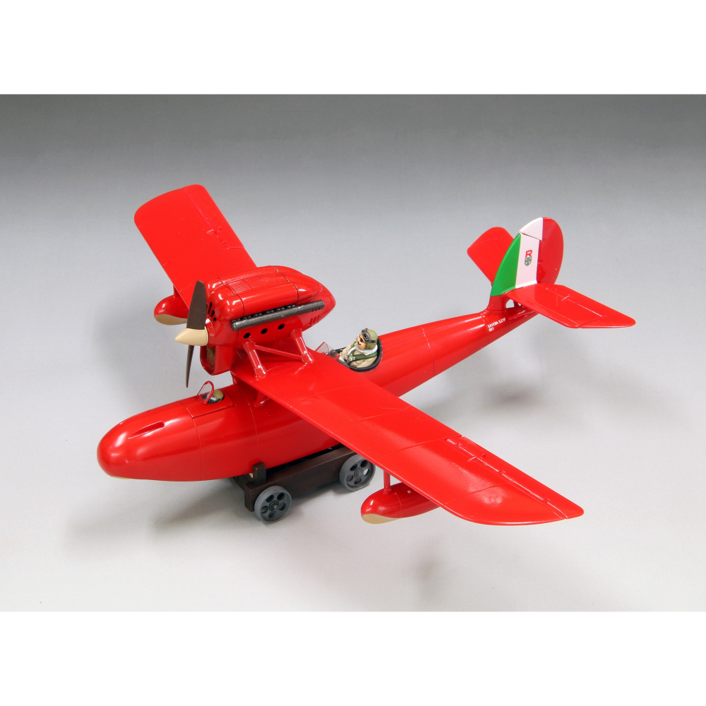 FineMolds 1/48 FG3 吉卜力 紅豬 Savoia號 S.21F 後期型 組裝模型-細節圖2