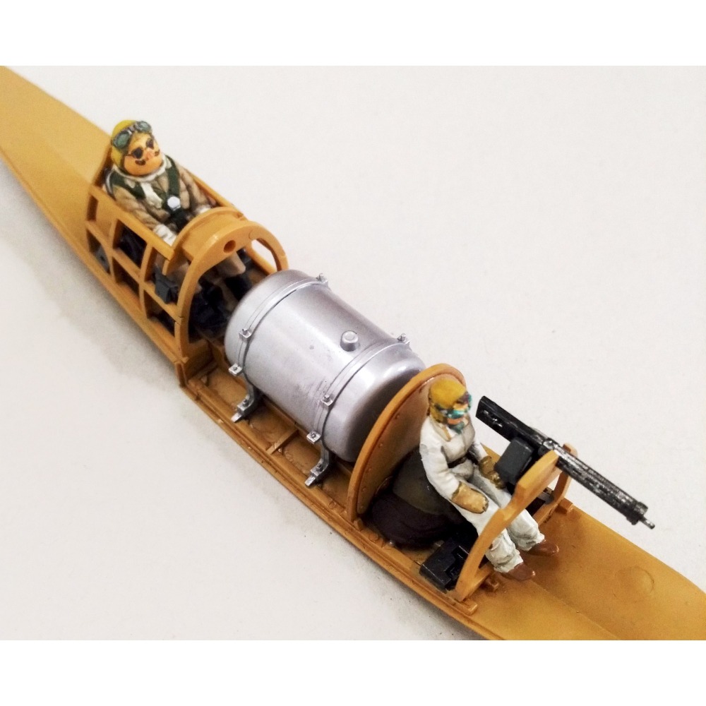 FineMolds 1/48 FG3 吉卜力 紅豬 Savoia號 S.21F 後期型 組裝模型-細節圖3