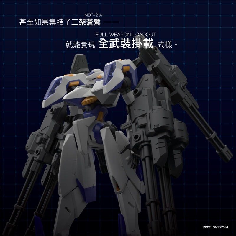 模型綠洲 1/72 巡鳥 01-蒼鷺 MEGUTORI 01 - HERON 組裝模型-細節圖5