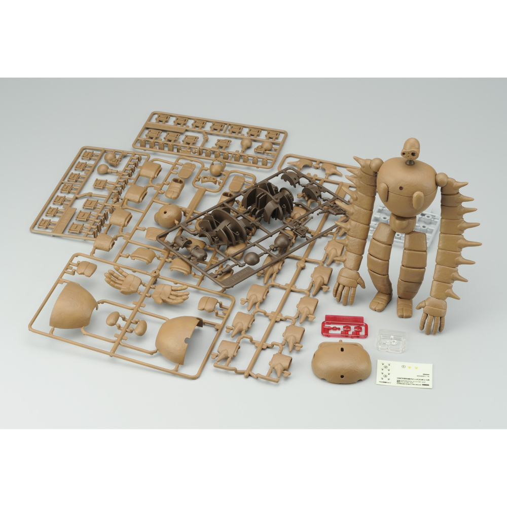 FineMolds 1/20 FG4 吉卜力 天空之城 機器人兵 戰鬥ver. 附巴魯 組裝模型-細節圖2