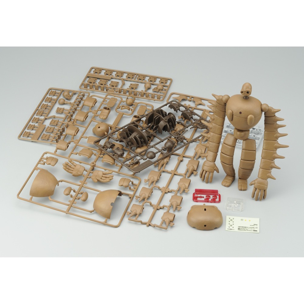 FineMolds 1/20 FG4 吉卜力 天空之城 機器人兵 戰鬥ver. 附巴魯 組裝模型-細節圖2