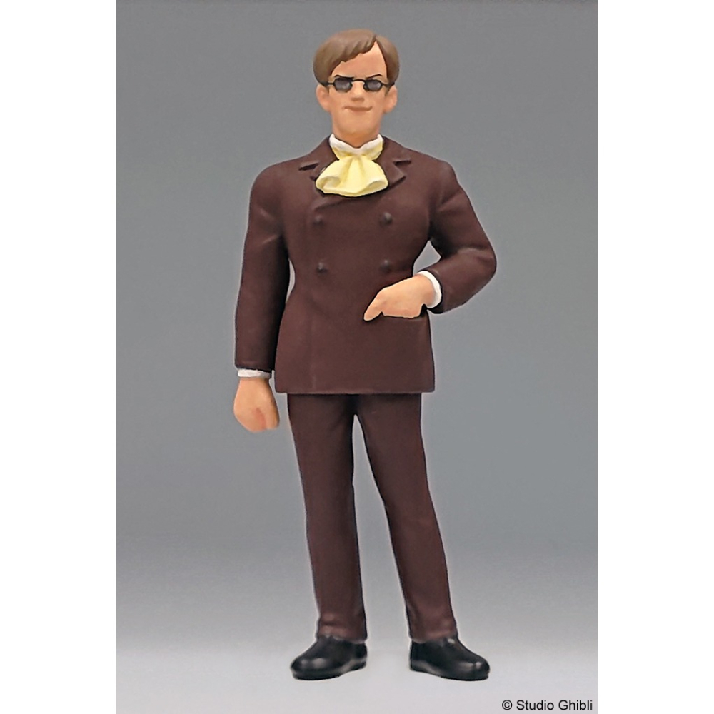 FineMolds 無比例 FG9 吉卜力 天空之城 飛行戰艦 歌利亞號 附1/20 穆斯卡 組裝模型-細節圖5