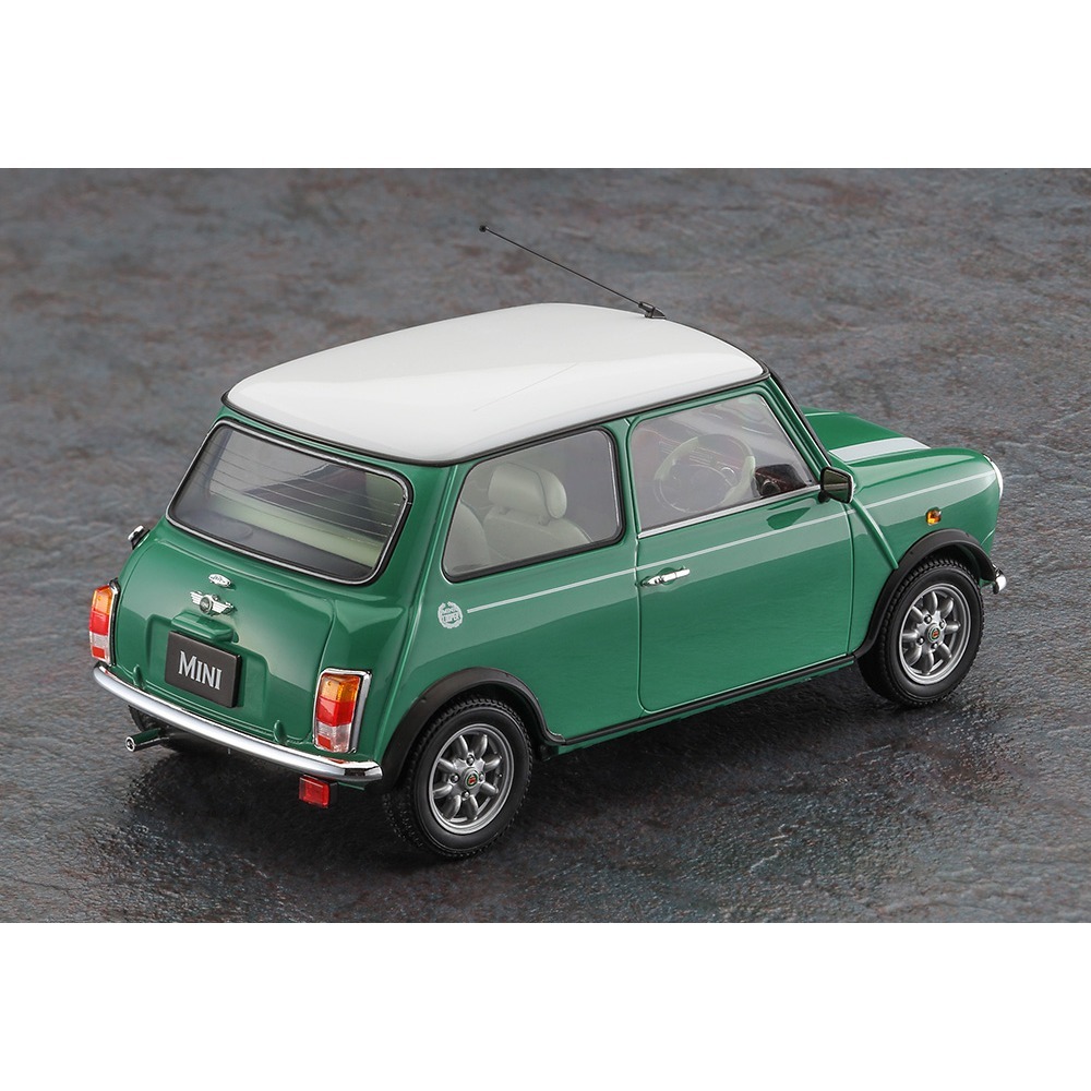 HASEGAWA 長谷川 1/24 Mini Cooper Heritage系列 杏仁綠 1997式樣 20789-細節圖3