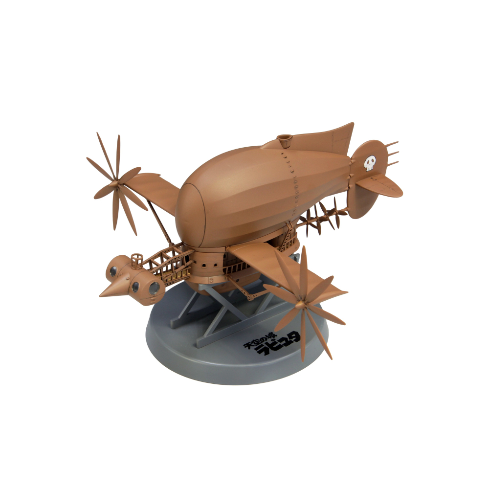 FineMolds 無比例 FG8 吉卜力 天空之城 虎蛾號 附1/20朵拉 組裝模型-細節圖2