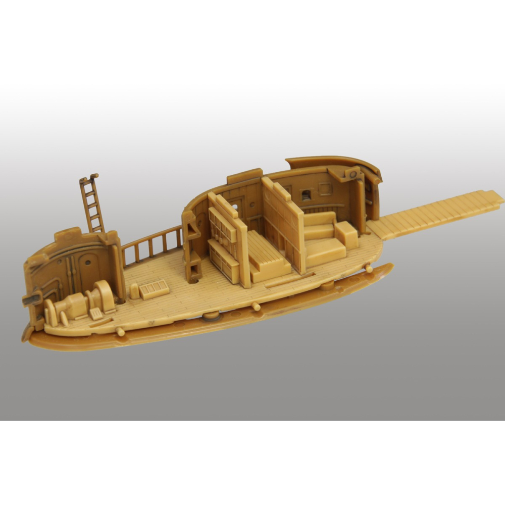 FineMolds 無比例 FG8 吉卜力 天空之城 虎蛾號 附1/20朵拉 組裝模型-細節圖4