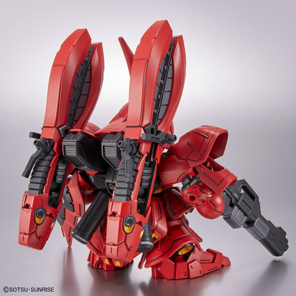 BANDAI 福岡限定 BB戰士 沙薩比 MSN-04FF Side-F 組裝模型-細節圖3