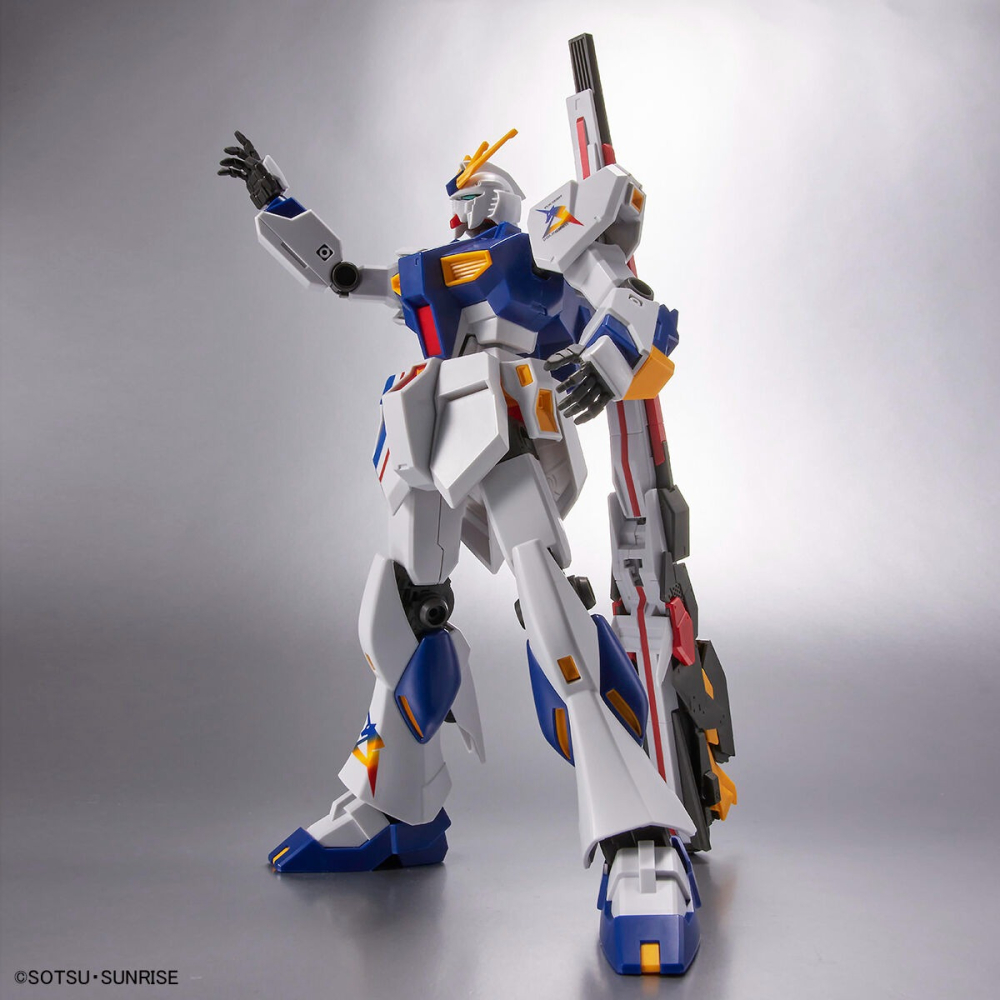 BANDAI 福岡限定 EG 1/144 ν鋼彈 牛鋼 RX-93ff Side-F 組裝模型-細節圖5