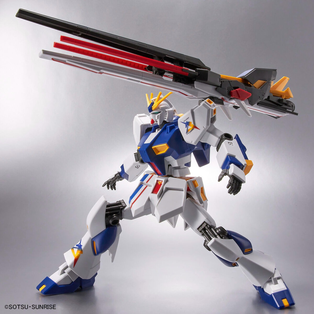 BANDAI 福岡限定 EG 1/144 ν鋼彈 牛鋼 RX-93ff Side-F 組裝模型-細節圖6