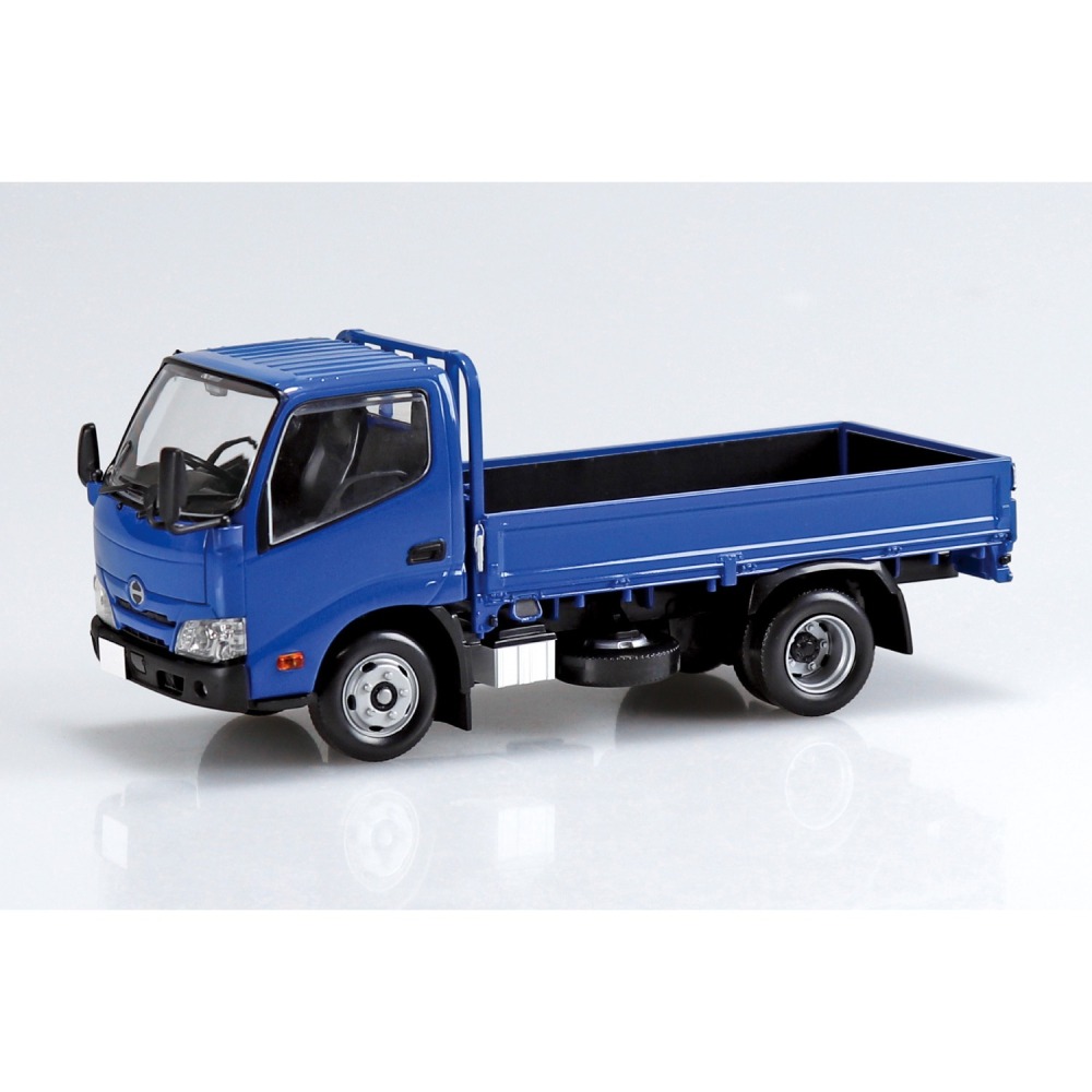 AOSHIMA 青島 1/32 樂PLA Snap Kit No.23-BE 日野 Dutro 輕型貨車 藍色-細節圖2