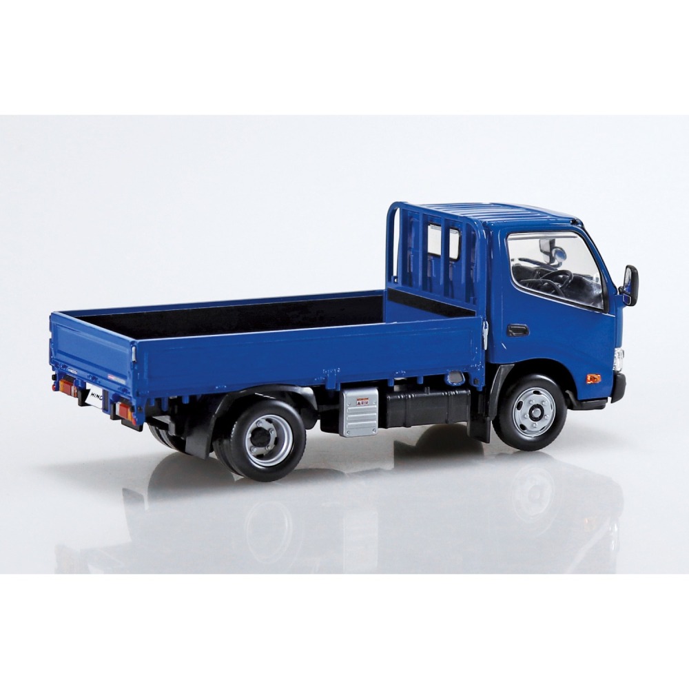 AOSHIMA 青島 1/32 樂PLA Snap Kit No.23-BE 日野 Dutro 輕型貨車 藍色-細節圖3
