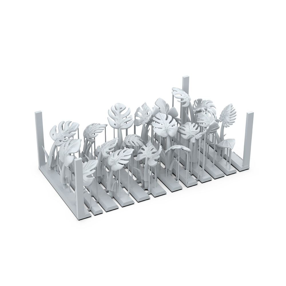 AK interactive 3D列印 龜背芋 MONSTERA 樹脂件 AKBIT0025-細節圖3