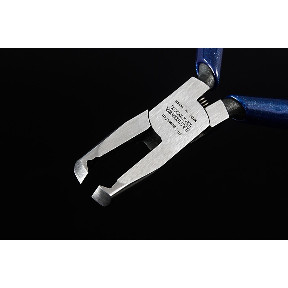 HASEGAWA 長谷川 TT123 塑膠用 垂直刃斜口剪 斜口鉗 咬合款式 模型工具-細節圖2