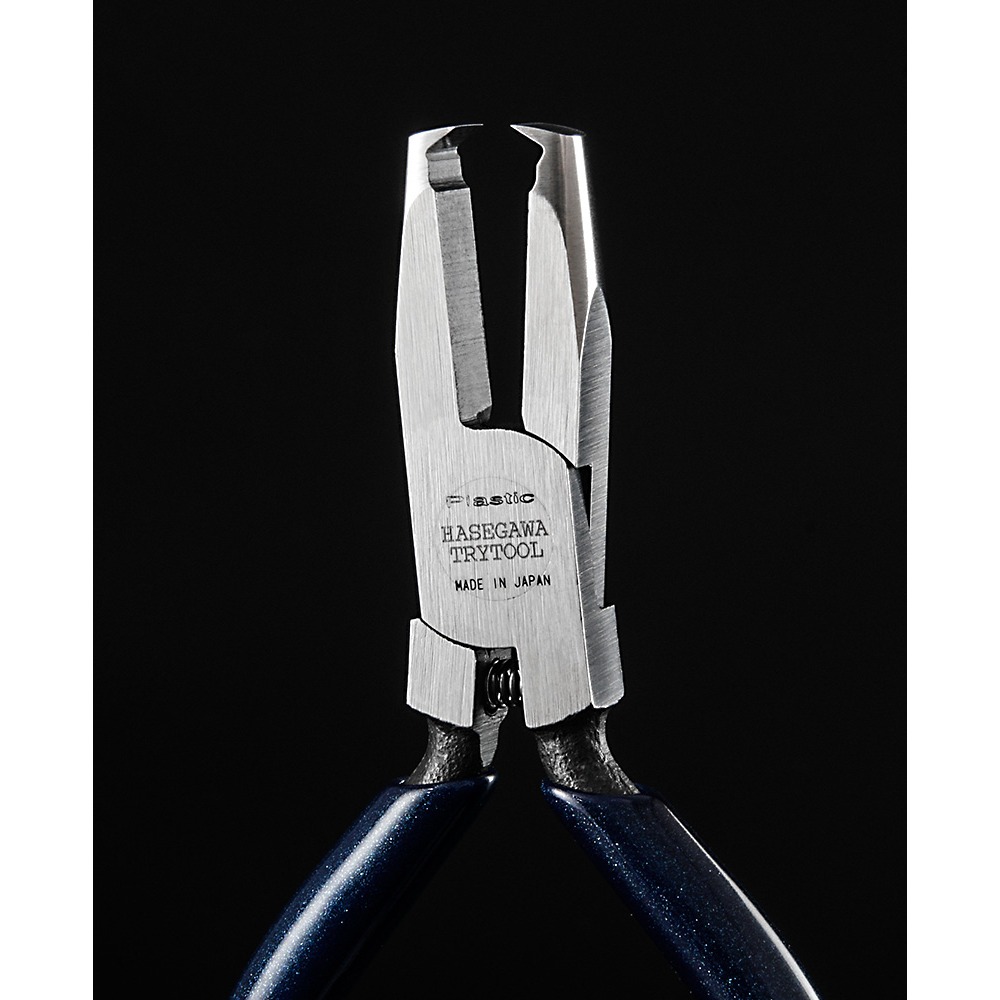 HASEGAWA 長谷川 TT123 塑膠用 垂直刃斜口剪 斜口鉗 咬合款式 模型工具-細節圖3