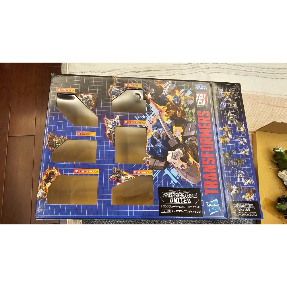 二手已開盒  日版   TAKARATOMY 變形金剛 TL-89 恐龍王 修羅王 怪魔-細節圖2