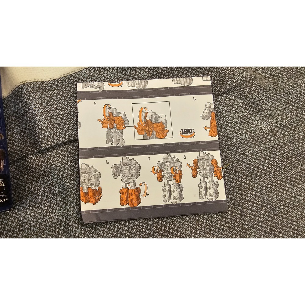 二手已開盒  日版   TAKARATOMY 變形金剛 TL-89 恐龍王 修羅王 怪魔-細節圖4