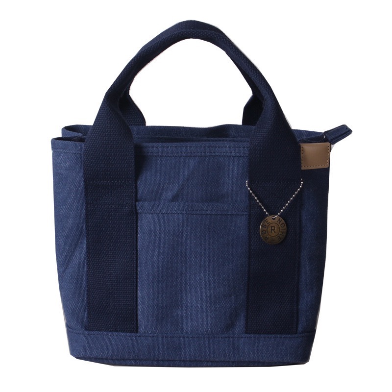 (台灣24小時出貨) 日本拉鏈款帆布袋 帆布手提袋 媽媽包 16安 帆布包 手提袋 日本帆布包推薦 帆布袋加拉鍊 帆布袋-規格圖6